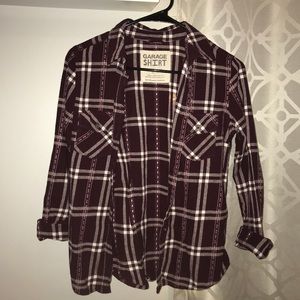 Maroon Flannel